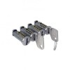 Set butuci pentru incuietoare Cruz 932-014, 4 piese