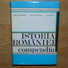ISTORIA ROMANIEI , COMPENDIU -MIRON CONSTANTINESCU