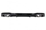 Difuzor bara spate Mercedes E-Class W213 Facelift Sedan, negru lucios