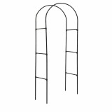 Arcada metalica, pergola, pentru gradina, 140x37x240 cm (171120250)