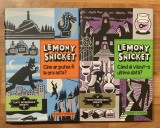 Pachet 2 Carti Lemony Snicket, Corint Junior: Cine ar putea fi la ora asta? + Cand ai vazut-o ultima data? Coperta cartonata