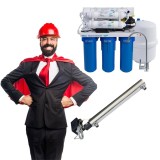 Cumpara ieftin Pachet Sterilizator UV statie dezinfectie SDE-055 1X55W Q 2.7MC H Aquapur Valhoh Valrom