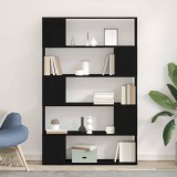 VidaXL Centru de divertisment Negru 100 x 24 x 155 cm Lemn compozit