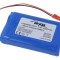 Acumul: Li-Po 7,4V 4000mAh cabluri,contector JST SYP-02T-1