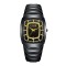 Ceas Dama Lige 89189 Auriu-Negru , Design Fashion, Functii Multiple, Afisaj Luminos, Rezistent la Apa 3ATM