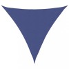 Parasolar, albastru, 5x5x5 m, tesatura oxford, triunghiular