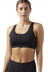 Bustiera sport femei Reebok Wor Sh Bra Negru XS foto