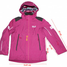 Jacheta cu geaca intermediara Jack Wolfskin Microguard Texapore copii 128 cm