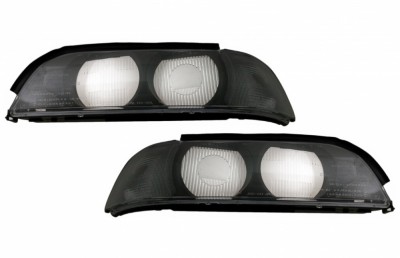 Set Sticle Faruri Stanga &amp;amp; Dreapta BMW Seria 5 E39 (1995-2000) Performance AutoTuning foto