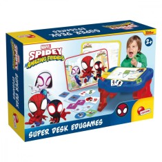 Masuta cu activitati Marvel pentru copii 2+ cu 10 jocuri educative