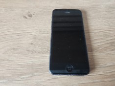 Telefon iPhone 5 negru model A1429 folosit impecabil
