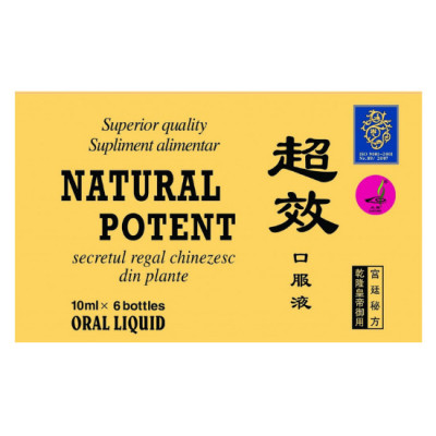 Natural Potent, 6 fiole foto