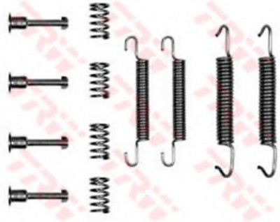 Set accesorii, saboti frana parcare BMW Seria 3 (E90) (2005 - 2011) TRW SFK108 foto
