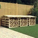 Pergole cu acoperis, 6 buc., 100x90x100 cm, lemn de pin tratat GartenMobel Dekor