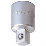 Adaptor Topmaster 330102, patrat interior 3/8 la patrat exterior 1/4, Crom vanadiu