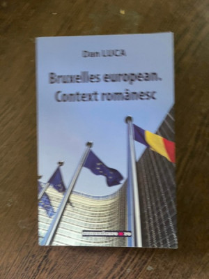 Dan Luca Bruxelles european. Context romanesc foto