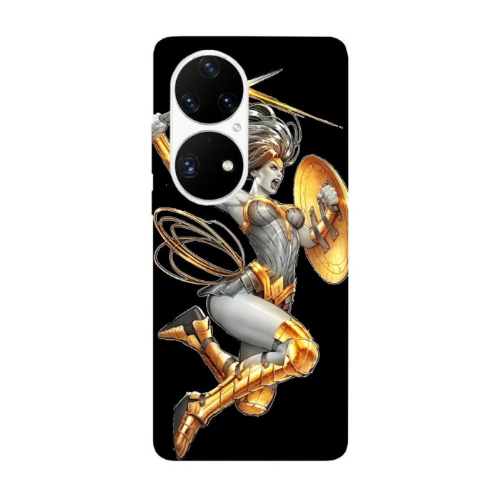 Husa compatibila cu Huawei Mate 40 model Wonder wooman, Silicon, TPU, Viceversa