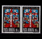 RO 1993 LP 1309 &quot;Sfintele Pasti -1993 &quot;, pereche V sau H ,MNH, Nestampilat