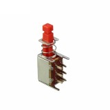 Cumpara ieftin Buton push PS-22F03 cu 6 pini, roșu &ndash; comutator robust pentru electronice și proiecte DIY