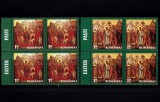 RO 2018 LP 2184,&quot;Sfintele Pasti 2018 &quot;, bloc de 4 cu tabs , MNH