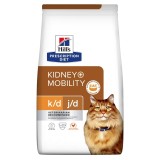 Hill's Prescription Diet Feline K/D + Mobility Hrana Terapeutica Pisici 3kg Suport Renal Articular