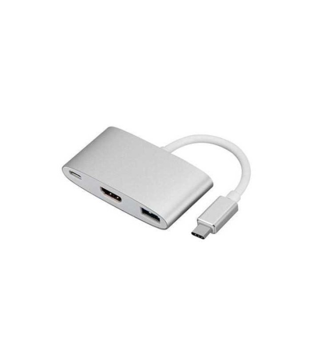 Cablu adaptor USB 3.1 USB Type C la HDMI 4K x 2K +USB 3.0 +USB 3.1
