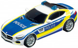 Carrera Masinuta politie Pull&amp;Speed cu sunet si lumini, Mercedes AMG GT Coupe