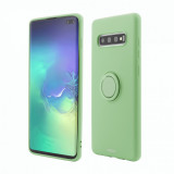 Husa Vetter pentru Samsung Galaxy S10 Plus, Soft Pro with Magnetic iStand, Verde