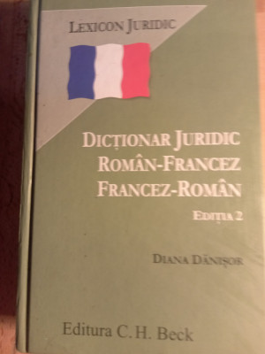 Dicționar juridic rom&amp;acirc;n francez,francez roman foto