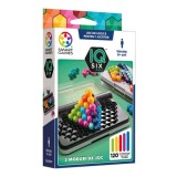 Smart Games - IQ Six Pro joc de logica cu 120 de provocari 8+ ani editie lb. Romana, LUDICUS GAMES SRL
