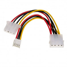 Adaptor AKYGA AK-CA-14 Molex / Molex + miniMolex 15cm foto