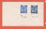 AMS @ - PLIC ROMANIA 1940, francat cu ambele valori din seria Intelegerea Balcanica