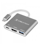 Cablu adaptor USB 3.0 Type C - USB 3.0 Type C HDMI 4K 3840X2160P, Cabletech