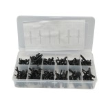 Trusa popnituri plastic auto universale, 115 piese