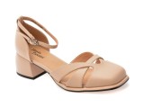 Pantofi FLAVIA PASSINI nude, 606, din piele naturala