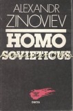 Homo Sovieticus - Alexandr Zinoviev, Sociologie, Editura Dacia, 1991, 230 pagini