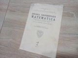 REVISTA UNIVERSITARA MATEMATICA, 1937, NR 2