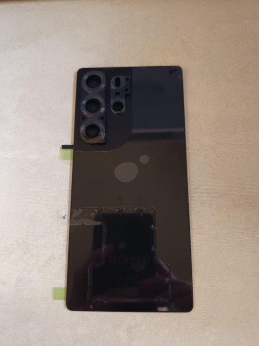Capac Original Samsung Galaxy S25 Ultra cu Geam Camera (NOU) NEGRU