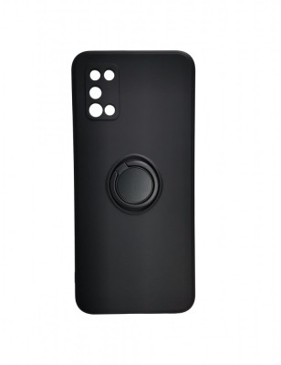 Husa Telefon Silicon Samsung A02s a025 Samsung A03s a037 Liquid Black Ring foto