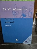 Opere 3. Natura umana - D.W. Winnicott