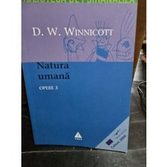 Opere 3. Natura umana - D.W. Winnicott