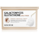 Some By Mi Galactomyces Glutathione Daily Mask Pack mască textilă iluminatoare big pack 24 buc