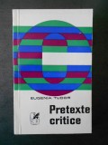 Eugenia Tudor - Pretexte critice