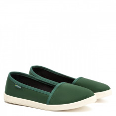 Espadrile CANVAS, Verde