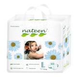 Scutece hipoalergenice Flex&amp;Fit Premium, L, Nr.4, 8-14kg, 16 bucati, Nateen