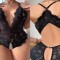 Body dantela Negru