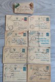 Lot 8 piese WW2 - Scrisori și Cărți Poștale Militare, Cenzurate (1940-1941
