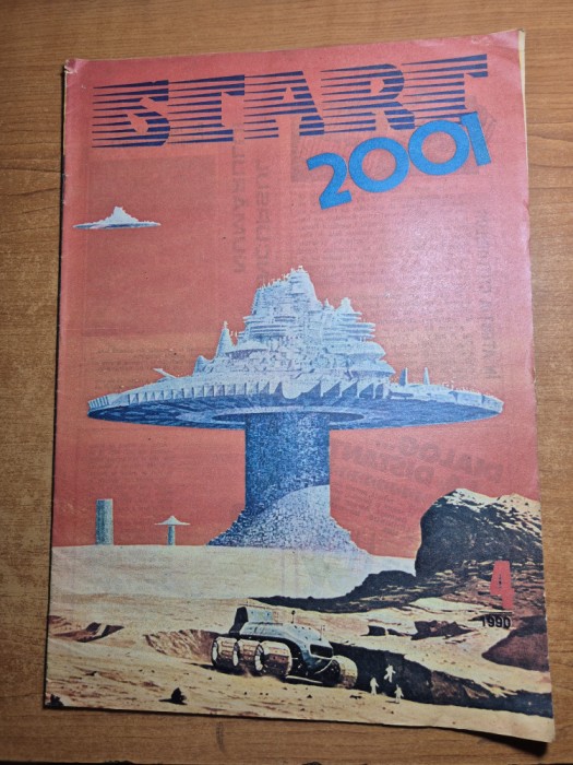 revista pentru copii - start 2001 - aprilie 1990