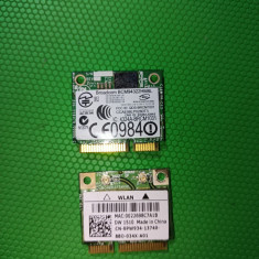 Placa de retea wlan mini PCIe half Broadcom BCM94322HM8L 300mbps 802.11b/g/n