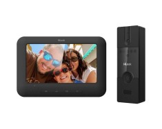 Kit videointerfon analogic Hikvision HiLook VI-K12P, 4 fire, ecran 7 TFT, Camera 2MP FULL HD, plug and play SafetyGuard Surveillance